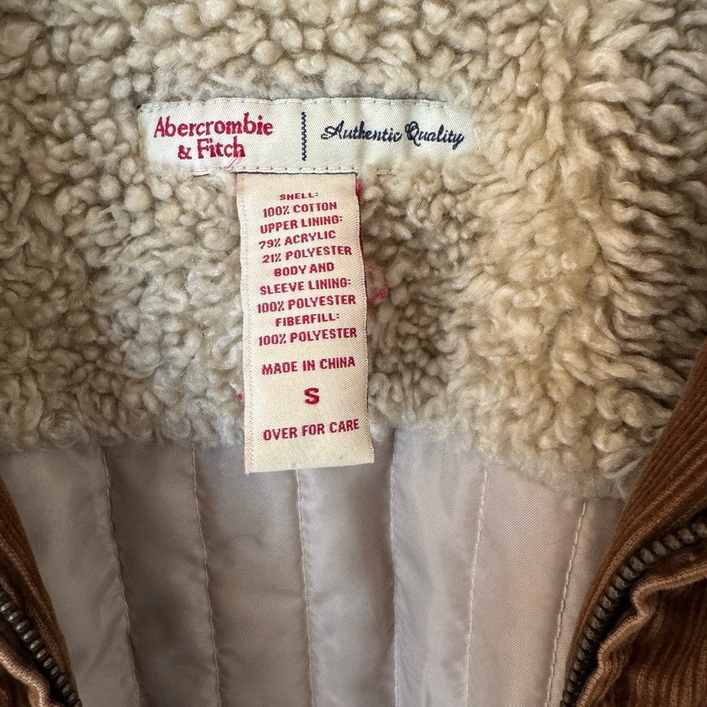 Abercrombie & Fitch Corduroy Women’s Jacket - Picture 4 of 5